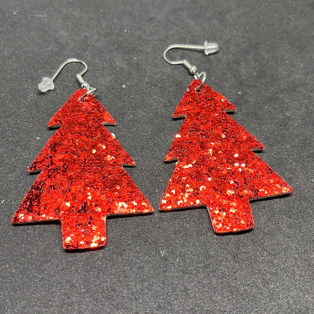 Earrings Christmas trees